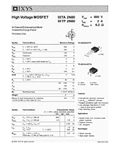DataSheet IXTP2N80 pdf